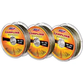 Zico Šňůra Zico Carpline Shock 25, 30, 35 LBS / 50 m