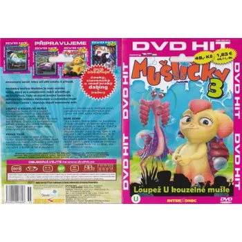 DVD film Mušličky 3 DVD