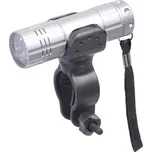 Compass cyklosvětlo přední 9LED silver