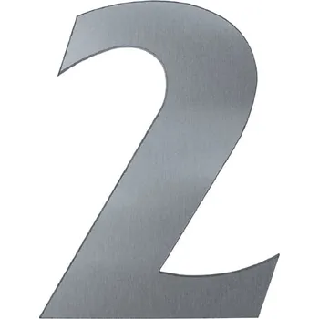 Kateon domovní číslo popisné nerez, č. 2