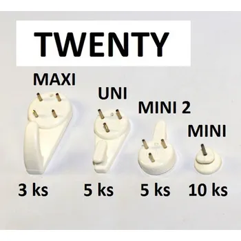 Věšák TWENTY háček