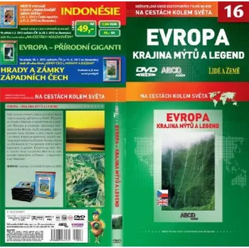 DVD film Evropa krajina mýtů a legend DVD cestopis