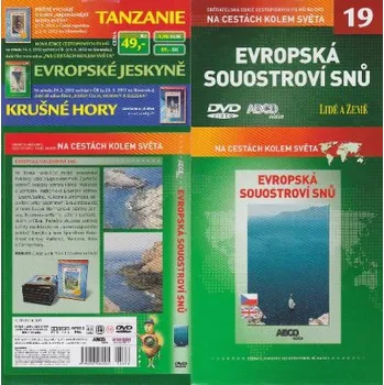 DVD film Evropská souostroví snů DVD cestopis