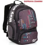 Studentský batoh Topgal HIT 865 C - Grey