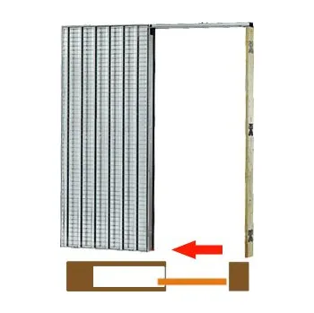 Alvelis Klasik stavební pouzdro, 105 mm 1200 x 1970 mm