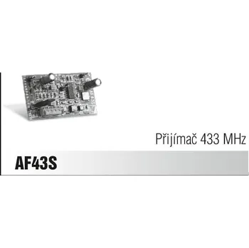 CAME AF 43S přijímač, frekvence 433Mhz