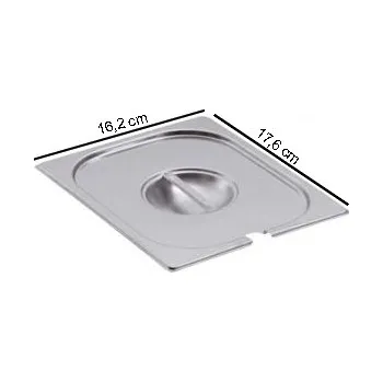 Víko s výřezem na naběračku GN 1/6, PROFI (Víko s výřezem na naběračku PROFI)