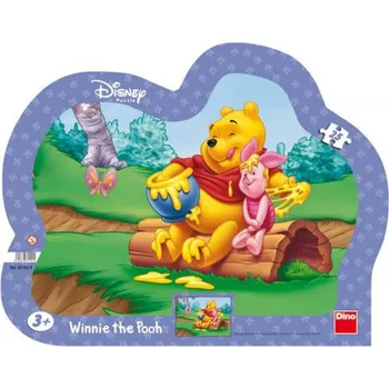 Puzzle Dino Puzzle Medvídek Pú Medové opojení 25 dílků Dino