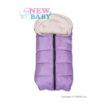 Fusak Zimní fusák New Baby Fluffy Purple