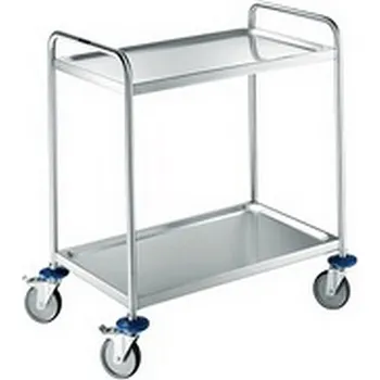 BLANCO | Vozík servírovací svařený, 2 police, 900x600x650 mm (Vozík servírovací, 2 police, nosnost 120 kg)