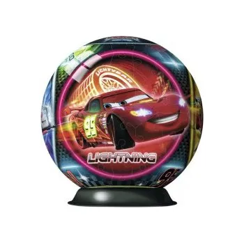 3D puzzle Puzzleball 3D Disney Auta Neonová světla 108d