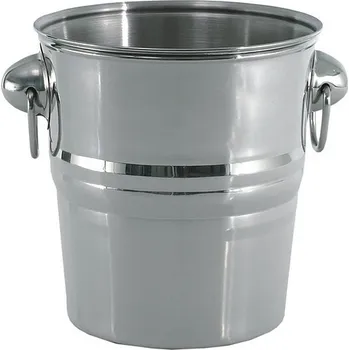 Nádoba na led Vědro na šampaňské, objem 3,7 litru (Chladič na víno, nerez, objem 3,7 litru)