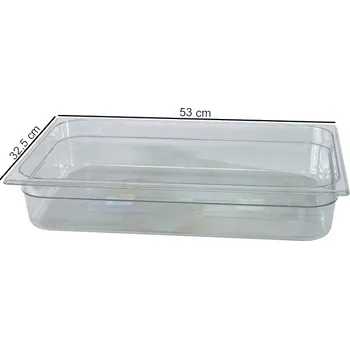 Gastronádoba polykarbonátová GN 1/1 - hloubka 10 cm (Polykarbonátová gastronádoba)