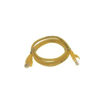 Síťový kabel Patch kabel UTP cat 5e 3m - žlutý