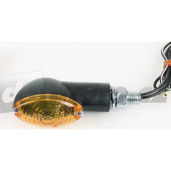 Osvětlení pro motocykl Moto miniblinkr CAT EYE - černý