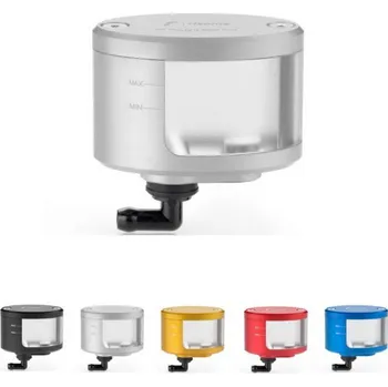 Brzda pro motocykl Rizoma Expanzní nádobka RIZOMA NEXT pro hydraulickou kapalinu přední brzdy, univerzální Hliník