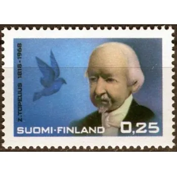 Poštovní známka Posti Finland (1968) MiNr. 639 ** - Finsko - 150. narozeniny Zacharias Topelius