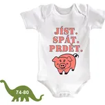 Kojenecké body s prasátkem - 74-80