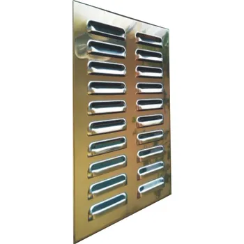 Větrací mřížka REFAX mřížka větrací nerezová 200x350 mm