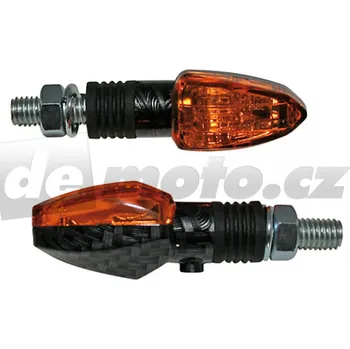 Směrový světlomet Blinkr LIZZARD - karbonový (1ks)