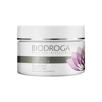 Tělový krém Biodroga Body Relaxing Ultra Rich Body Butter ultra bohaté tělové máslo 200 ml