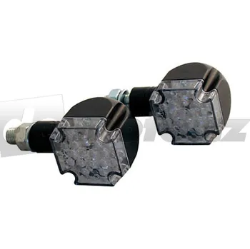 Směrový světlomet Blinkr LED diodový CROSS - černý (1ks)