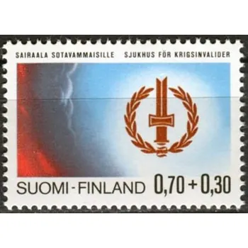 Poštovní známka Posti Finland (1976) MiNr. 780 ** - Finsko - Nemocnice pro zdravotně postižené veterány