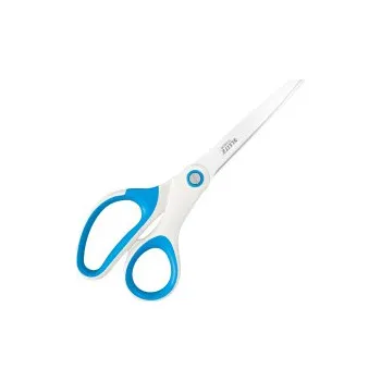 Kancelářské nůžky Nůžky kancelářské Leitz WOW titanové - 20,5 cm / bílo-modrá