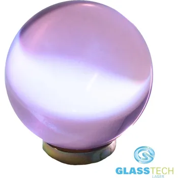 Vánoční ozdoba Sv. růžová skleněná koule 80 mm (Koule sv. růžová o průměru 80 mm)