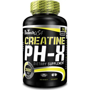 Kreatin Biotech USA Creatine pH-X 90 kapslí