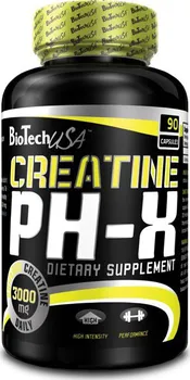Kreatin Biotech USA Creatine pH-X 90 kapslí