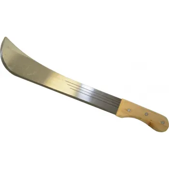 Mačeta Mačeta 60cm (IT-5335) (Mačeta do lesa vhodná pro prosekávání náletů nebo drobných větví. S dřevěnou rukojetí, délka: 60cm.)