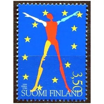 Poštovní známka Posti Finland (1999) MiNr. 1483 ** - Finsko - Předsednictví Finska v Evropské unii