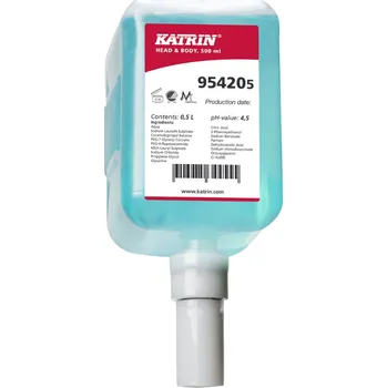 Mýdlo Mýdlo tekuté na tělo a vlasy KATRIN Head a Body, 500 ml - 954205