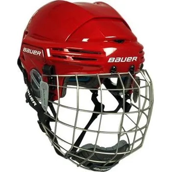 Hokejová helma Bauer 7500 COMBO červená S (52-56 cm)