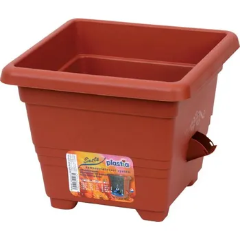 Květináč Plastia Bergamot květináč 30 x 30 cm