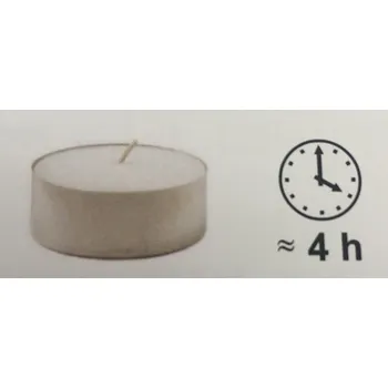 Svíčka Čajové svíčky 39x15mm (cena za 100ks)