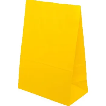 Nákupní taška Taška barevná papírová 240x100x320mm - žlutá