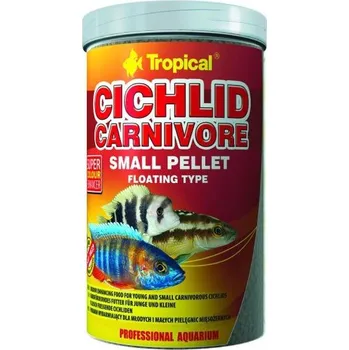 Krmivo pro rybičky Tropical Cichlid Carnivore Small Pellet 1000ml