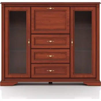 Komoda BRW Stylius NKOM-2W3S1B antická třešeň