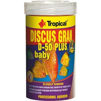 Krmivo pro rybičky TROPICAL Discus gran D-50 baby 100ml