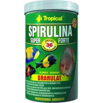 Krmivo pro rybičky TROPICAL Super Spirulina Forte gran.36% 250ml