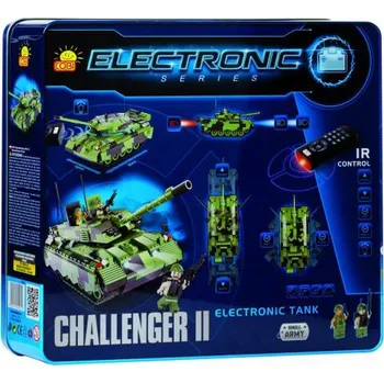 Cobi 21902 Electronic Tank Challenger II. Stavebnice COBI Cobi 21902 Electronic Tank Challenger II.