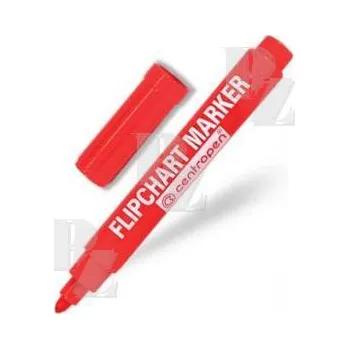 Značkovač 8550 FLIPCHART červený, Centropen