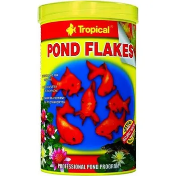 Krmivo pro rybičky TROPICAL POND FLAKES 1l
