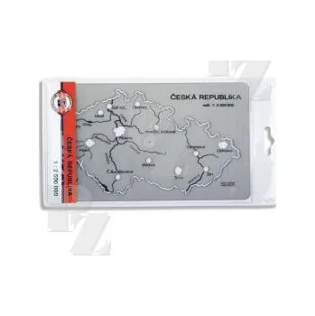 Šablona Mapa ČR obrysová, Koh-i-noor