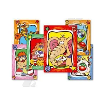 Pohlednice dětská Zvířátko D019 B UV, MFP Paper