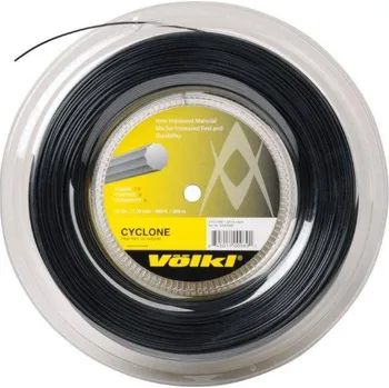 Volkl Cyclone černý tenisový výplet černá - 1.25/17 - 200m + DÁREK + Doprava ZDARMA