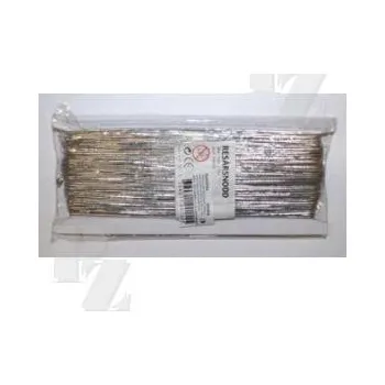 Gumička stříbrná 50m průměr 1mm, SMT Creatoys