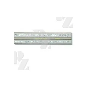 Šablona písmen 7mm, Koh-i-noor